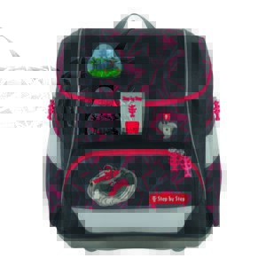 Step by Step 2 IN1 PLUS Schulranzen-Set, 6-teilig - Ninja Yuma