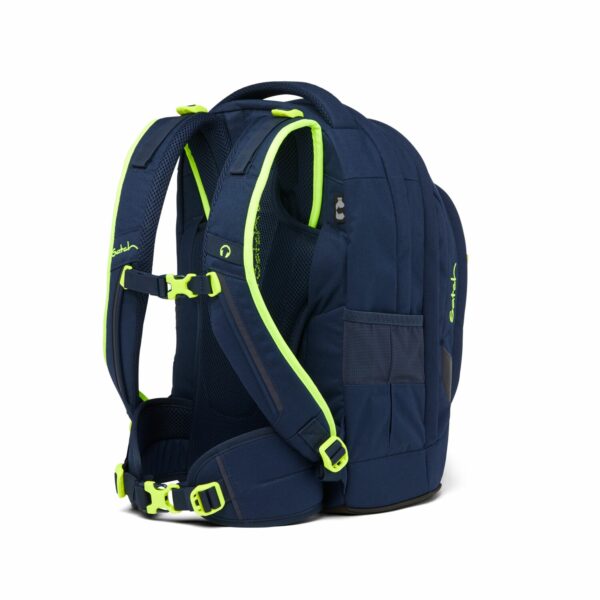 Satch Pack Schulrucksack Toxic Yellow – Bild 5