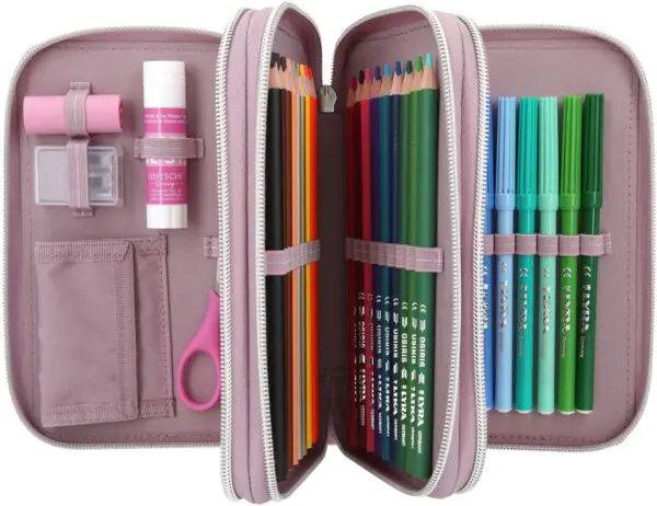 Set  2 tlg. Schulrucksack und Federtasche im Ballet Design – Bild 7