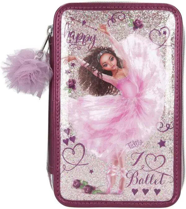 Set  2 tlg. Schulrucksack und Federtasche im Ballet Design – Bild 6