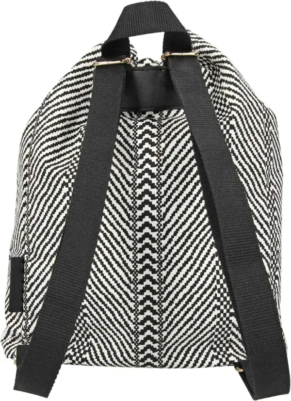 Rucksack mit Zugband TOP Model Black and White – Bild 3