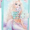 Federtasche Mermaid mit Axolotl und Code