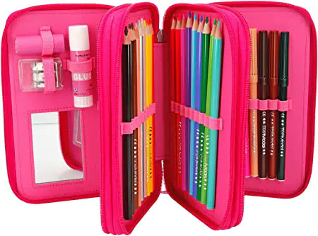 Federtasche Top Model Candy mit Pailetten – Bild 2