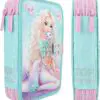 Federtasche Mermaid mit Axolotl und Code – Bild 2
