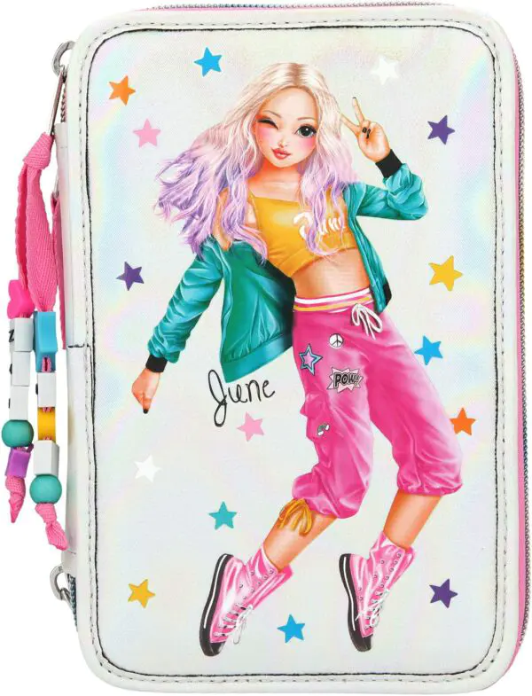 Federtasche Top Model Dance weiß