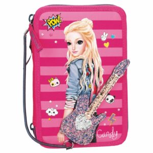 Federtasche Top Model Popstar Gitarre pink