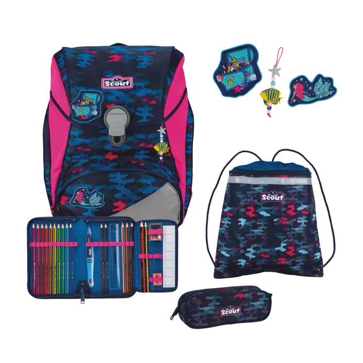 Scout Alpha Magic Sea Schulrucksack – Bild 2