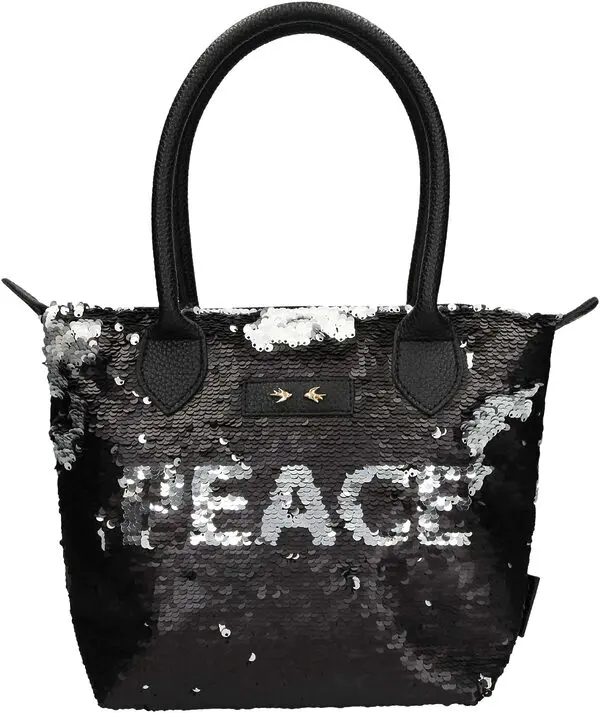 Handtasche mit Streichpailletten – Bild 2