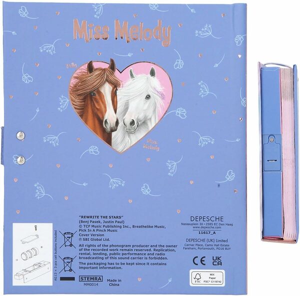 Miss Melody - Tagebuch mit Geheim-Code und Sound – Bild 3