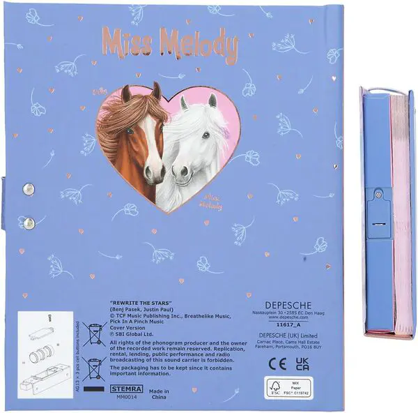 Miss Melody - Tagebuch mit Geheim-Code und Sound – Bild 3