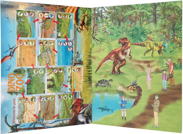 Depesche Sticker-Album "Create your Dino Zoo – Bild 5