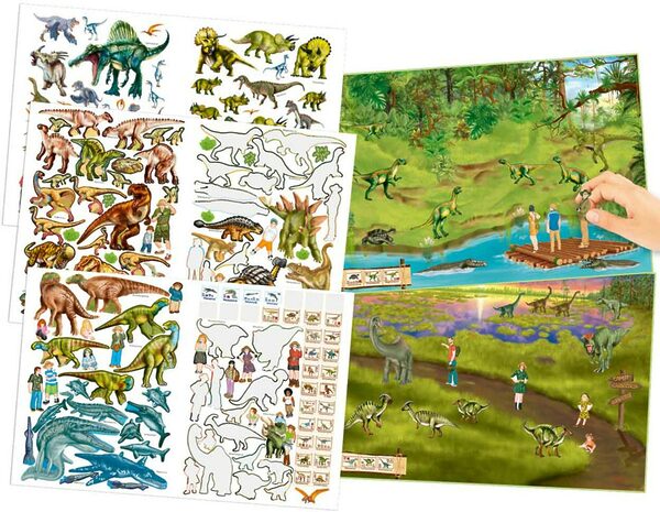 Depesche Sticker-Album "Create your Dino Zoo – Bild 2