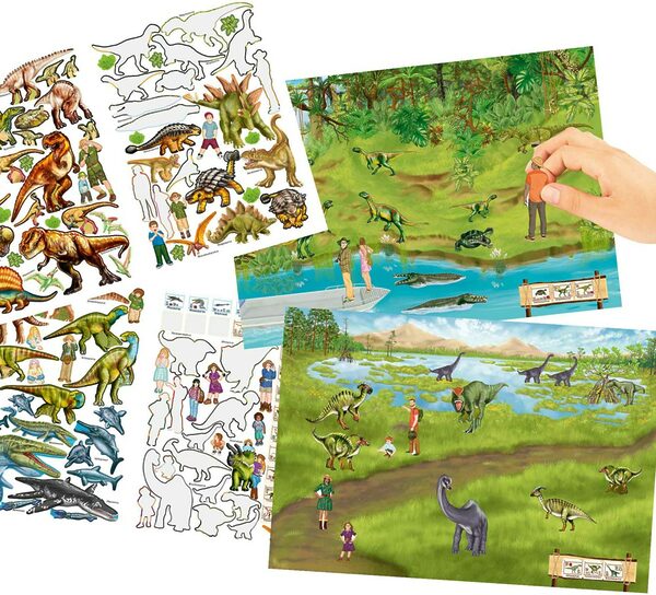 Depesche Sticker-Album "Create your Dino Zoo – Bild 6