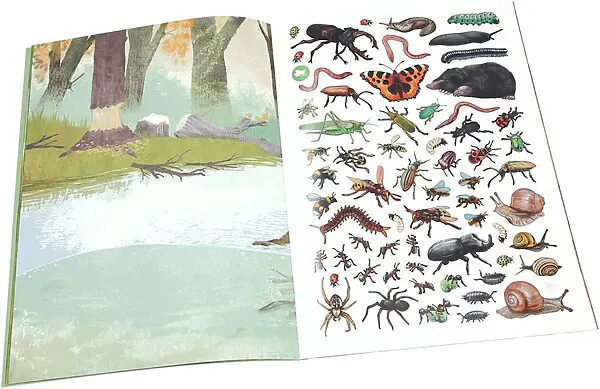 Create your Wild Forest - Stickerbuch – Bild 3