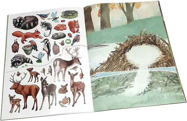 Create your Wild Forest - Stickerbuch – Bild 2