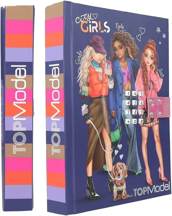 TOPModel City Girls - Tagebuch mit Zahlen-Code und Sound – Bild 2