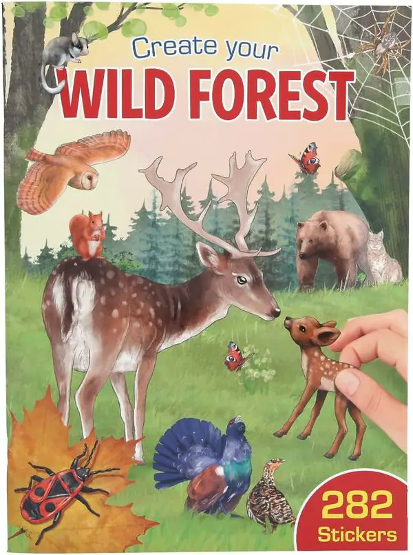 Create your Wild Forest - Stickerbuch