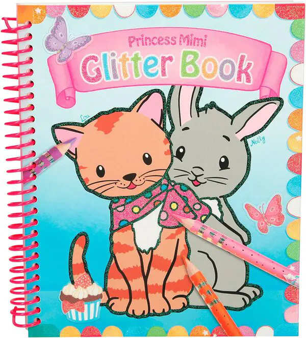 Princess Mimi Glitter Book