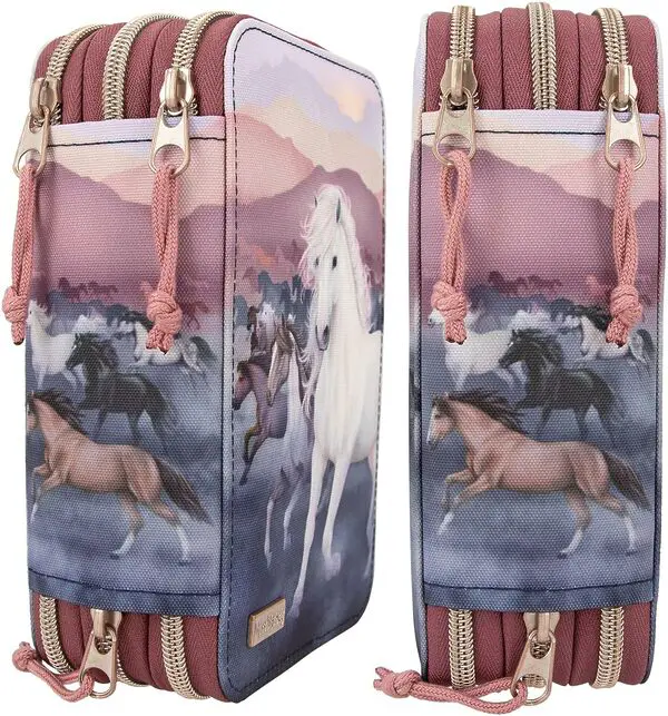 Miss Melody Night Horses Federtasche – Bild 2