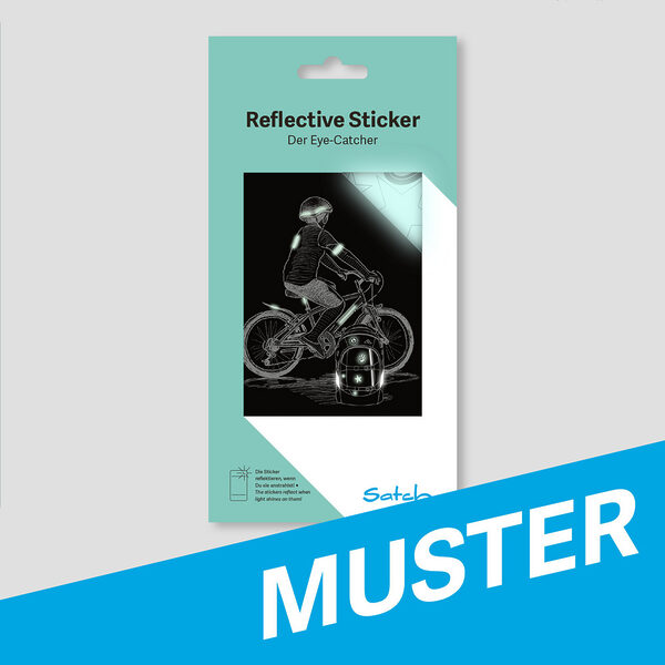 Reflective Sticker Mint – Bild 2