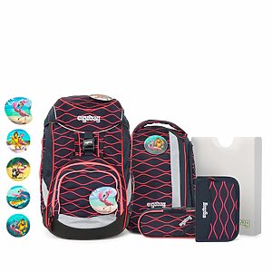Ergobag Pack WellenreitBär LUMI Edition Schulrucksack