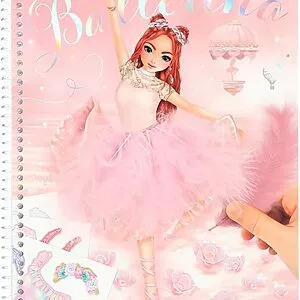 TOPModel  Create Your Ballet-Malbuch