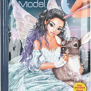 TOPModel Fantasy - Malbuch mit Licht und Sound Iceprincess