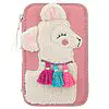 TOPModel 3-Fach Federtasche Cosy mit Applikation