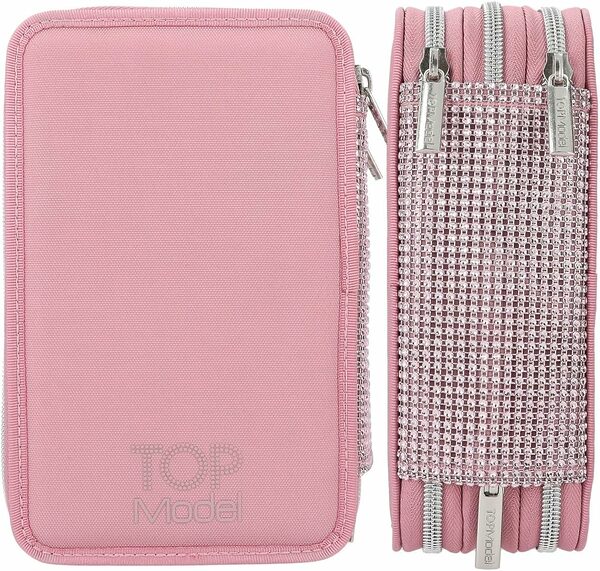 TOPModel 3-Fach Federtasche Gitter Queen – Bild 4