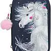Miss Melody Federtasche 3 Fach  Miss Melody blau