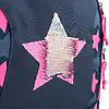 TOPModel  Schulrucksack mit Stern aus Streichpailletten in Blau – Bild 3