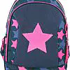 TOPModel  Schulrucksack mit Stern aus Streichpailletten in Blau