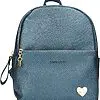 TOPModel Rucksack aus Kunstleder , blau