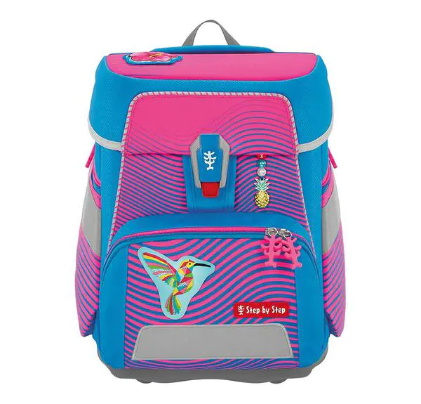 Step by Step Space Neon, Schulranzen-Set, 5-teilig