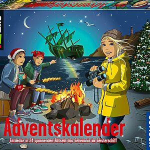 Die drei !!! – Adventskalender Experimentierkasten 63245