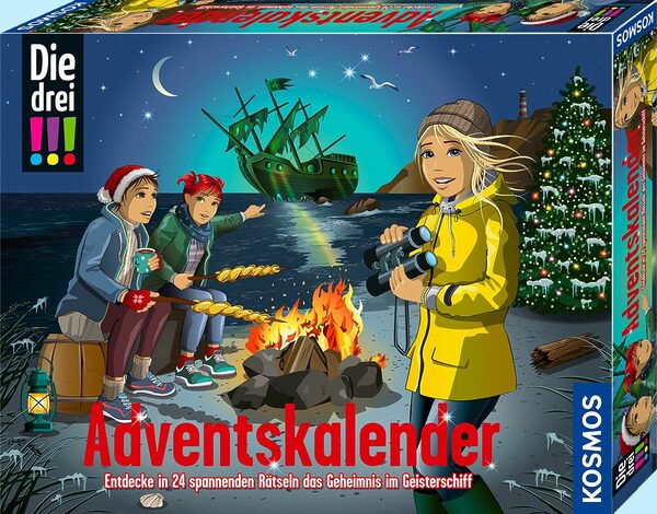 Die drei !!! – Adventskalender Experimentierkasten 63245