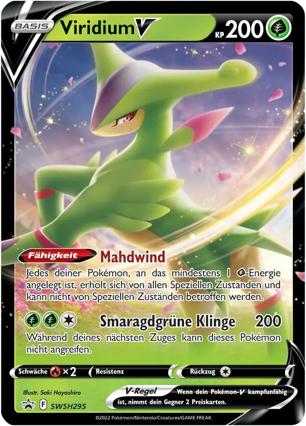 Pokémon-Sammelkartenspiel: Kollektion Viridium-V (2 holografische Promokarten, 1 überdimensionale holografische Karte & 4 Boosterpacks) – Bild 3