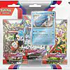 Pokémon International 45572 KP01 3-Pack Blister DE Sammelkarten Heerashai