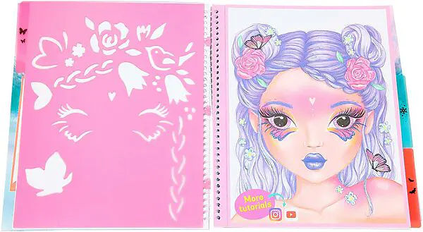TOPModel Fantasy - Malbuch Create your Fantasy Face – Bild 5