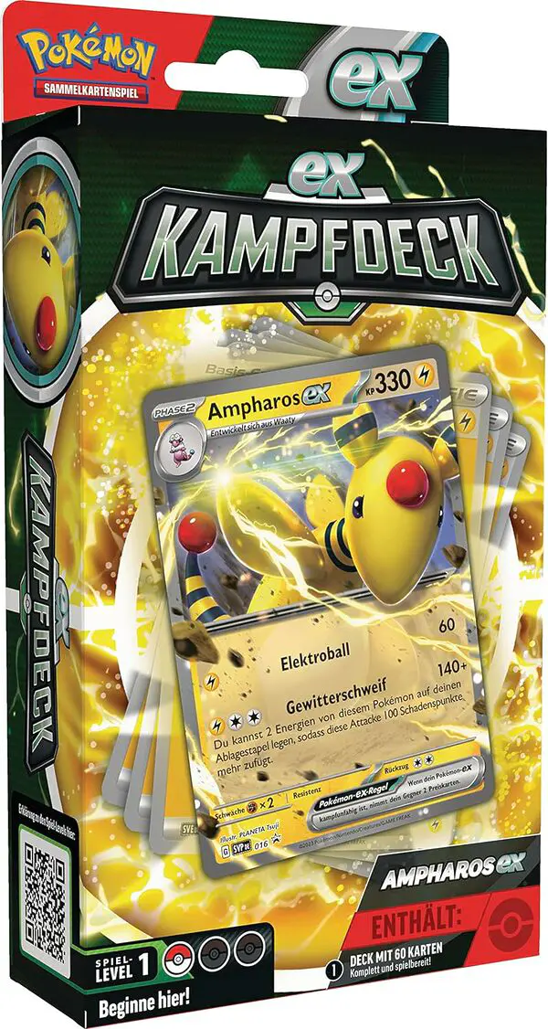 Pokémon (Sammelkartenspiel), PKM EX-Kampfdeck Mai 2023 Ampharos