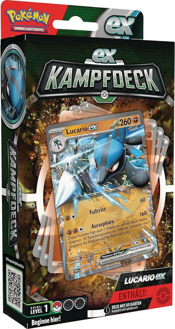 Pokémon (Sammelkartenspiel), PKM EX-Kampfdeck Mai 2023 Lucario