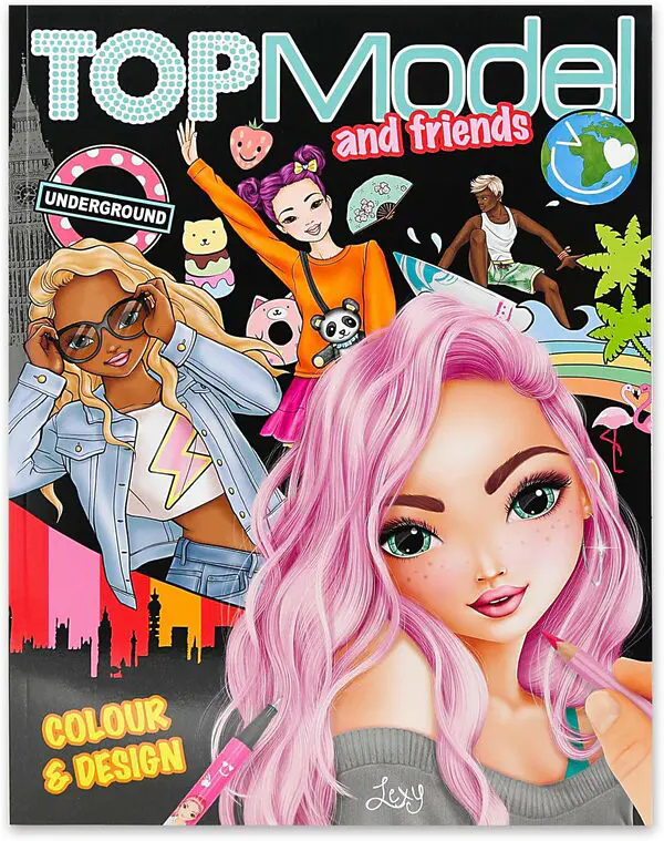 TOP Model, Modell Colour and Design Book