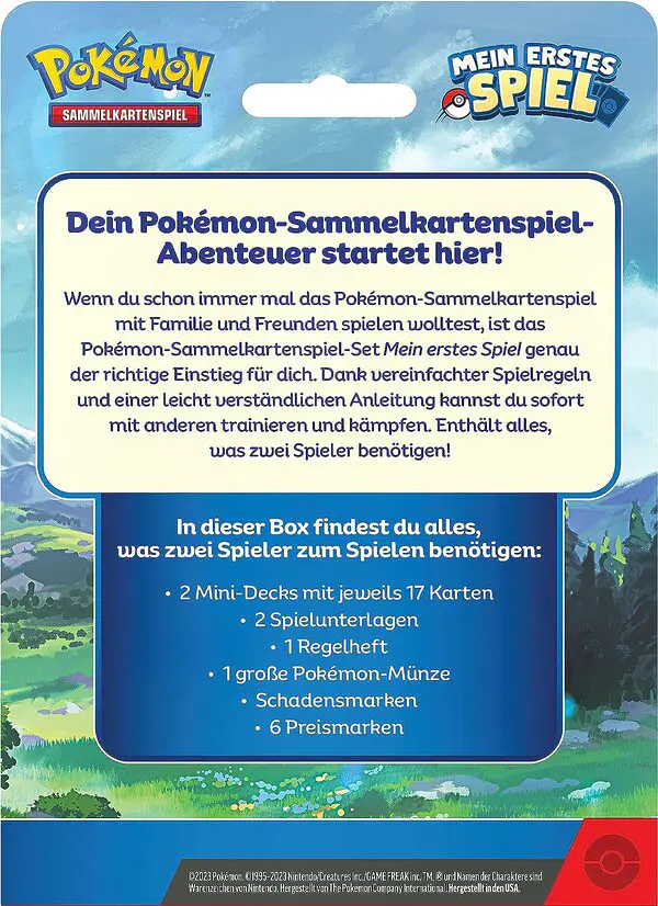 Pokémon-Sammelkartenspiel: Mein erstes Spiel – Pikachu und Bisasam (Mit 2 spielbereiten Mini-Decks & Zubehör) – Bild 5