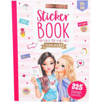 TOPModel - Stickerbuch Gold