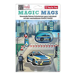 Magic Mags Step by Step - Police Car Cody