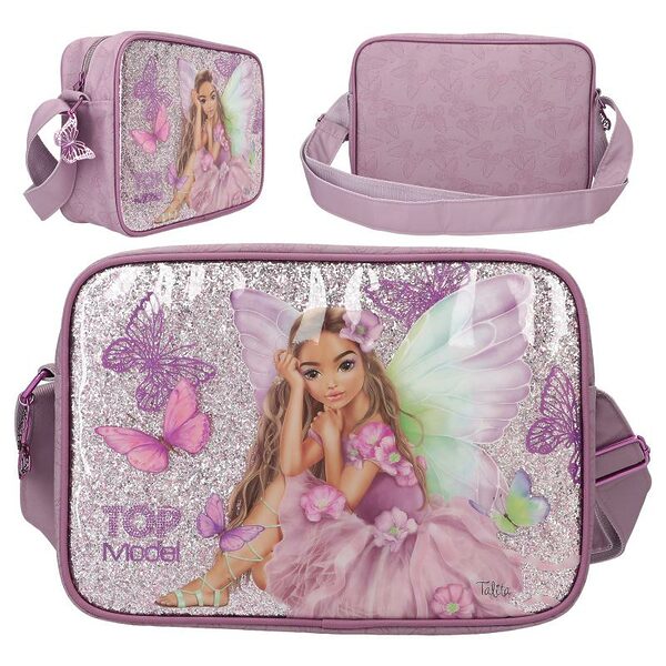 TOPModel Fairy Love SET 4 teilig - Schulrucksack - 3 fach Federtasche - Fächerschlamper - Tragetasche/Sporttasche – Bild 11