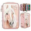 Miss Melody 3 Fach Federtasche ROMANTIC – Bild 2