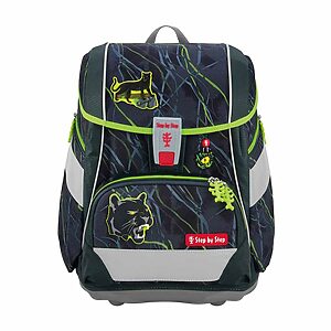 Step by Step 2 IN1 PLUS Schulranzen-Set, 6-teilig - Danger Cat Chiko