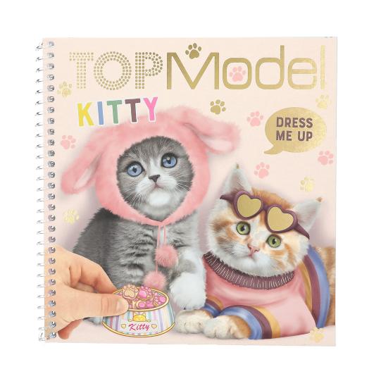 TOPModel Dress Me Up Stickerbuch KITTY