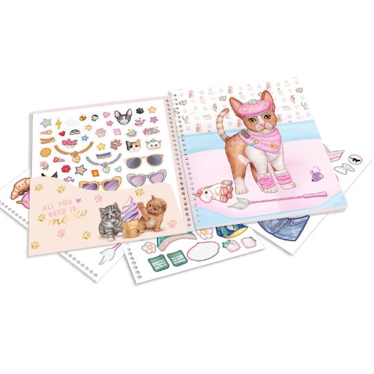 TOPModel Dress Me Up Stickerbuch KITTY – Bild 3